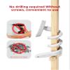 Baby Monitor Mount Compatible with Babysense HD S2/ V43 Monitor and Other Baby Monitors with 1/4 Threaded Hole, 17.7 Inches Flexible Clamp Mount Long Gooseneck Arm view 3