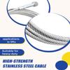 N372 Equalizer Cables Fit for Rotary Lift Model SPO10 Replace BH7529-86, Set of 2 view 4
