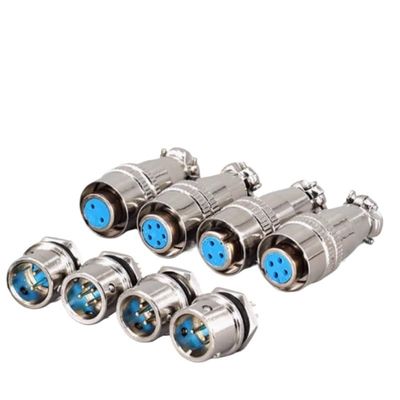 VCALDGFZ XS8 XS9 XS10 XS12 Aviation Connector Push-Pull Circular Connector 2P 3P 4P 5P 6PIN Male Female Plug Conenctor(XS9,Male Insert_4P)