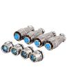 VCALDGFZ XS8 XS9 XS10 XS12 Aviation Connector Push-Pull Circular Connector 2P 3P 4P 5P 6PIN Male Female Plug Conenctor(XS9,Male Insert_4P) view 1