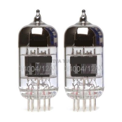 2 Pcs Gain Matched (2) CV4004 / 12AX7 Low Noise Vacuum Tubes -