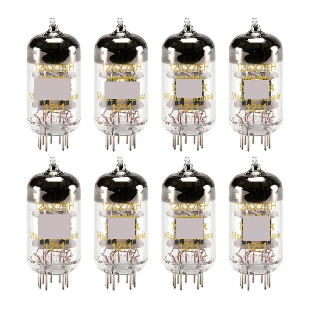 8 Pcs Gain Matched Octet (8) 12AX7 Vacuum Tubes -
