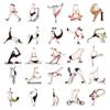100pcs Small Animals Cute Fitness Stickers, Gym Sports Vinyl Waterproof Decals for Gym Boys Water Bottle Laptop Birthday Party Gift Supplies view 3