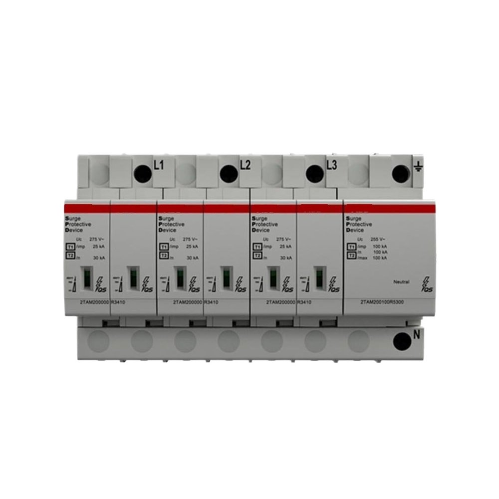 1pcs 10254730 OVR T1-T2 3N 25-275s P QS 2TAM204100R3410 Surge Protective Device
