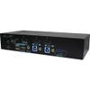 Rextron HDMI 1.4 KVM Switch for 2 Computers 2 Monitors, Full-Frame PBP (Vertical and Horizontal Modes), 4K@30Hz, EDID Management, HDCP 1.4 Compliant, Mouse Roaming, Hotkey Controls, MBAG-312 view 2