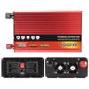 3000W Power Inverter, DC 12V/24V to 220V AC, 2 AC Outlets & 1 USB Port, Portable Converter for RV, Truck, Camper, Outdoor Use, High Efficiency 220V Inverter view 3