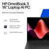 HP OmniBook 16" 2K Touchscreen Laptop | Intel Core Ultra 7 255U (Beats i9-10880H) | 16GB RAM | 512GB SSD | Intel Integrated Graphics | Win 11 | Fast Charge | Wi-Fi 7 | W/Mouse view 2