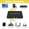 Tendak 192KHz ARC Audio Extractor, Digital Audio Extractor Converter, HDMI ARC + Optical + RCA L/R to HDMI + Optical + RCA L/R + 3.5mm Stereo for HDTV Soundbar Amplifier Speaker Headphones view 3