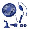360 Rotatable USB Powereds Desk Fan With Suction Base And Chair Mount 3 Speeds Portable For Car Truck Tent Home Office Car Truck Tent Fan view 1