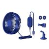 360 Rotatable USB Powereds Desk Fan With Suction Base And Chair Mount 3 Speeds Portable For Car Truck Tent Home Office Car Truck Tent Fan view 3