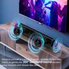 Jierben Sound Bar, Surround Sound System for TV  Bluetooth Sound Bar for Smart TV/PC, 3D Home Theater Audio,Colorful RGB Lighting Effects, ARC/Optical/AUX Connect/USB view 2