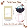 DELORIGIN 3 Sizes Photo Composition View Finder Tool Portable Golden Spiral Viewfinder Acrylic View Finder Rule for Photography Painters Artists Landscape Catcher Portrait Photography view 2