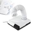 MINHUIJIHUI 60W Powerful Electric Dental Vacuum Cleaner,Dust Collector,Portable Dust Suction Machine for Polishing, with Fan and LED Dual Function,for Dental Lab Nail Salon view 1