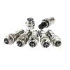 VCALDGFZ 1 Set Aviation Plug and Socket GX12-2/3/4/5/6/7P 12MM Square Flange DF12 Series Aviation Column Connector(1Set 4Pin) view 1