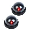 Ymiko Fake Security Camera with Flashing LED Light, Intimidate and Prevent Theft, Ideal for Home Businesses Indoor Outdoor Factories, Simulation Camera view 4