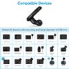 2Pack Upgraded Low Profile Adhesive Mount for Garmin DashCam Mini2, Mini3, 45, 46, 47, 55, 56, 57, 65W, 66W, 67W, X110, X210, X310, Tandem, Speak, SpeakPlus view 2
