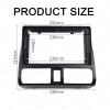 9inch 2DIN Installation Dash Kit fits for Honda CRV 2002-2006 Aftermarket Android Car Radio Stereo Mounting Fascia Panel view 3