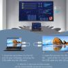 ASHATA Wireless Extender 4K 1080P Transmitter and Receiver with 50m Range Plug and Play for Laptop PC TV Projector view 2