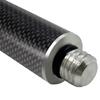 5 Pack Carbon Fiber Extension Pole Rod 5/8-11 Threads Screw Mount Telescopic Pole Extender for Level GPS RTK Surveying GNSS Robotics Antenna Height Measurement Tripod (OD 32mm/1.26", 40cm/15.75") view 2