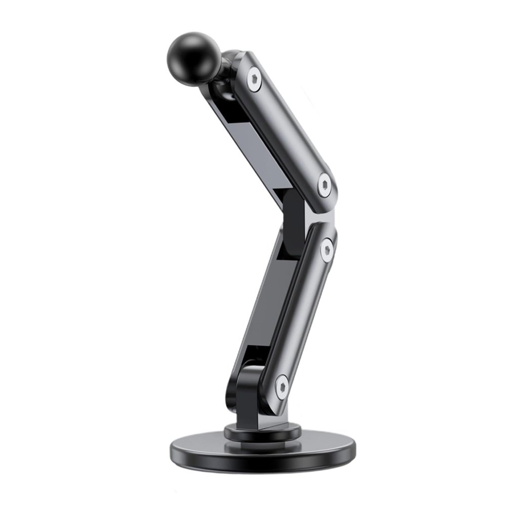 jiahesuw Adjustable Aluminum Alloy Adhesive 17mm Ball Base for Car Dashboard Tablet Phone Office Device Holder Navigators