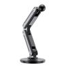 jiahesuw Adjustable Aluminum Alloy Adhesive 17mm Ball Base for Car Dashboard Tablet Phone Office Device Holder Navigators view 3