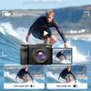 4K Digital Camera for Photography Auto-Focus, Compact 50MP Camera with 180 Flip Screen, 16X Digital Zoom, Camara Fotografica with 32GB Card  Great for Vlogging and Learning Photography view 3