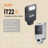 Godox iT22 S iT22S Mini TTL Flash for Sony,700 Full Flash,1.5s Recycling,Hot Shoe Triggering,USB-C Charging, with Magnetic Diffuser & Filter -Black (IT22 S (Black)) view 2