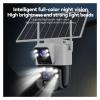 TWSYOXPR Solar Camera 4G Sim Card CCTV 4G Solar CCTV Dual Lens Dual Screen Auto Tracking External 4G Sim Security Camera(4G Cam with 32G SD) view 3
