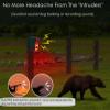 HULPPRE 2pack Solar Outdoor Motion Sensor Alarm-Dog Barking or Gunshot Sound,Support Recording&Volume,130db Loud Noise Maker,3 Work Modes Strobe Light with USB,Say Goodbye to The Intruders view 3