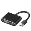 bodateng 2 in1 USB 3.0 to HDMI-Compatible Converter view 1