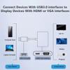 bodateng 2 in1 USB 3.0 to HDMI-Compatible Converter view 3
