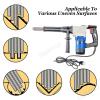 Portable Remove Rust Scaler, 23 x 1/8'' Needles, 4500 RPM, Max. 1100W Remove Rust Scaler to Remove Slag, Rust, Paint and Dirt Quickly,220V view 3