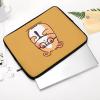Cute Hamster Wearing Glasses Laptop Sleeve Case 15inch, Shockproof Protective Case, 10-17 Inch Computer Sleeve, Water Resistant Laptop Briefcase for Men Women Compatible with Macbook Air/Notebook/Tabl view 4
