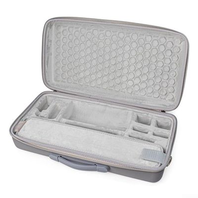 Portable Hard Travel Case For XGIMI MoGo 4 2025 Projector Storage Organizer, With Protective EVA Interior Custom Fit Design Shock Resistant Carrying Bag Accessory Storage Gray