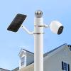 jiahesuw Adjustable General Wall Mount Bracket 180 Degree Rotation Metal Security Camera Mounting Rack for CCTV & Domes Cameras view 3