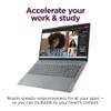 Lenovo 15.6" FHD Touchscreen IdeaPad 3i - Office 365 for The Web - Intel Core i3-12GB RAM - 256GB Storage - HDMI - Windows 11 w/o Earbuds view 3