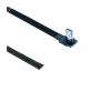 1 DIY M1ni USB Soldered Female Plug with 5P/4P Flat Wire Black 5CM 10CM 20CM 30cm 50cm 100cm(20CM,V8LE-4C) view 1