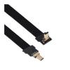 Aerial Photography of PTZ Bend FPV FPC Bend Gold-Plated HDMI Male to Male High-Definition Video Acquisition Cable(0.15M,D1-D2) view 1
