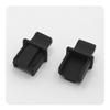 bociloy 30PCS RJ45 Dust Cover Plugs, Silicone Ethernet Port Protectors for Network Switch Router Hub Empty Slots, LAN Jack Protection Caps for Copper & Fiber Equipment, Black view 4