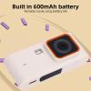 Bewinner FHD 1080P Digital Cameras for Photography, Autofocus 12MP Vlogging Camera with 1.47 Inch Screen, 8 Filters Effects, 32GB TF Card (White) view 3