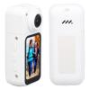 YUEHISY Mini Body Camera, Thumb Sized Wearable Action Camera, 2.7K Ultra HD 180 Adjustable Lens with WiFi APP Control, for Pet, Travel, Sports (White) view 1