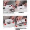 jiahesuw Intelligent Toilet Sensoring Flushing Device Automatic Infrareds Motion Detection for Home and Public Restrooms view 3
