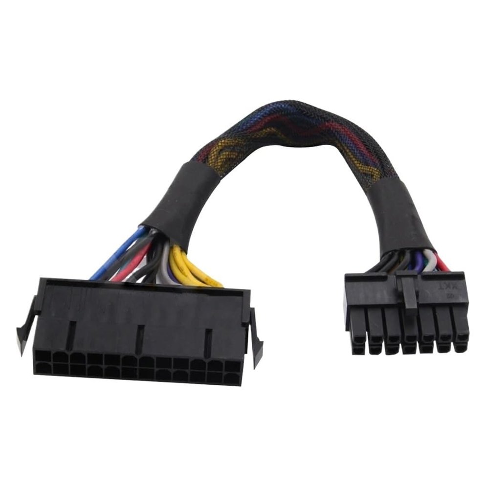VSVAKHXC Motherboard Main Power 24 pin to 14 pin ATX Power Supply Adapter Cable for Q77 B75 A75 Q75 H81