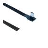 1 DIY M1ni USB Soldered Female Plug with 5P/4P Flat Wire Black 5CM 10CM 20CM 30cm 50cm 100cm(5CM,V8RI-5C) view 1