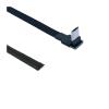 1 DIY M1ni USB Soldered Female Plug with 5P/4P Flat Wire Black 5CM 10CM 20CM 30cm 50cm 100cm(20CM,V8UP-5C) view 1