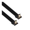 Aerial Photography of PTZ Bend FPV FPC Bend Gold-Plated HDMI Male to Male High-Definition Video Acquisition Cable(0.25M,D2-D2) view 1