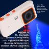 Bewinner FHD 1080P Digital Cameras for Photography, Autofocus 12MP Camera, Portable Vlogging Camera with 1.47 Inch Screen, 8 Filters Effects (White) view 4