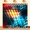 12X8ft Colorful Checkered Backdrop Racing Flag Checker Chess Board Texture Grid Background Party Decorations Birthday Abstract Wallpaper Photo Studio Props view 1