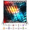 12X8ft Colorful Checkered Backdrop Racing Flag Checker Chess Board Texture Grid Background Party Decorations Birthday Abstract Wallpaper Photo Studio Props view 2