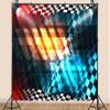 12X8ft Colorful Checkered Backdrop Racing Flag Checker Chess Board Texture Grid Background Party Decorations Birthday Abstract Wallpaper Photo Studio Props view 3